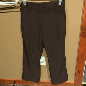 Worthington dress pants chocolate brown. Size 10